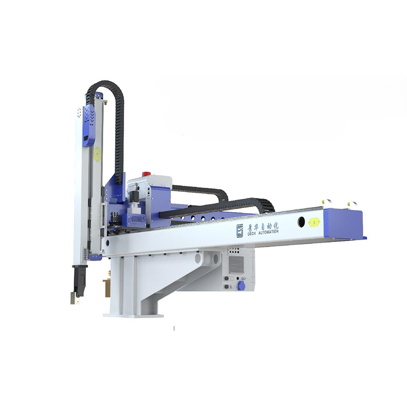 Drie-assige stierhoofd robot